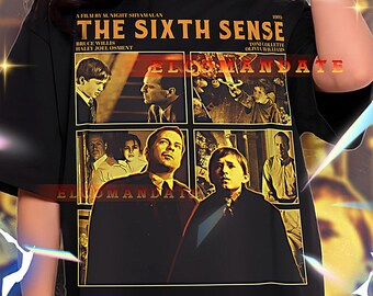 The Sixth Sense Shirt, Sixth Sense Retro 90s Tshirt, Vintage