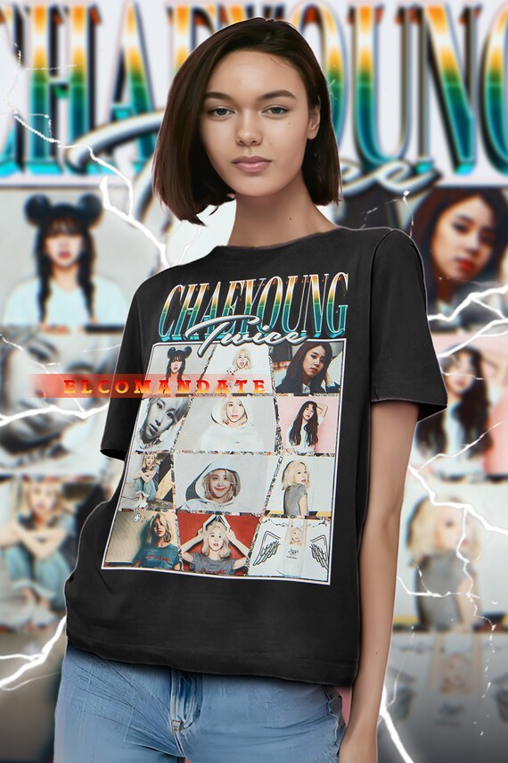 CHAEYOUNG TWICE Vintage Shirt, Chaeyoung Twice Homage Tshirt