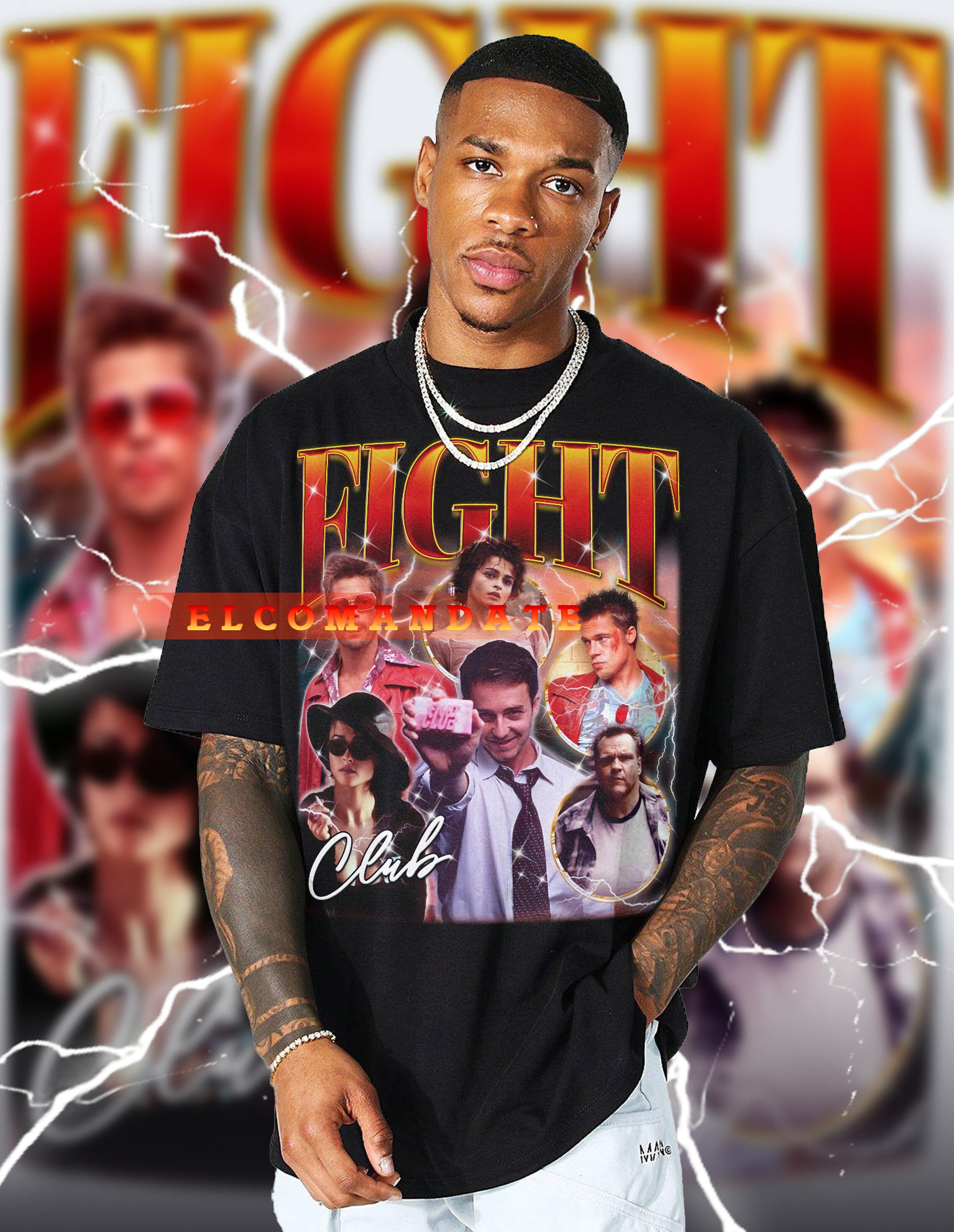 FIGHT CLUB Vintage Shirt, Fight Club Homage Tshirt, Fight Club Fan