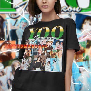 YOO JEONG-YEON Vintage Shirt, Yoo Jeong-Yeon Homage Tshirt, Yoo Jeong-Yeon Fan Tees, Yoo Jeong-Yeon Retro 90s Sweater, Yoo Jeong-Yeon Merch