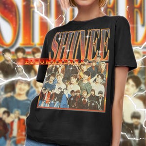SHINEE Shirt, SHINee Vintage Shirt, SHINee Retro 90s Tshirt, SHINee Bootleg Tee, SHINee Sweater, K-Pop Legends
