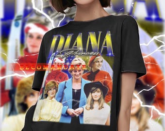 ヴィンテージ 90 年代 ダイアナ プリンセス オブ ザ ワールド T