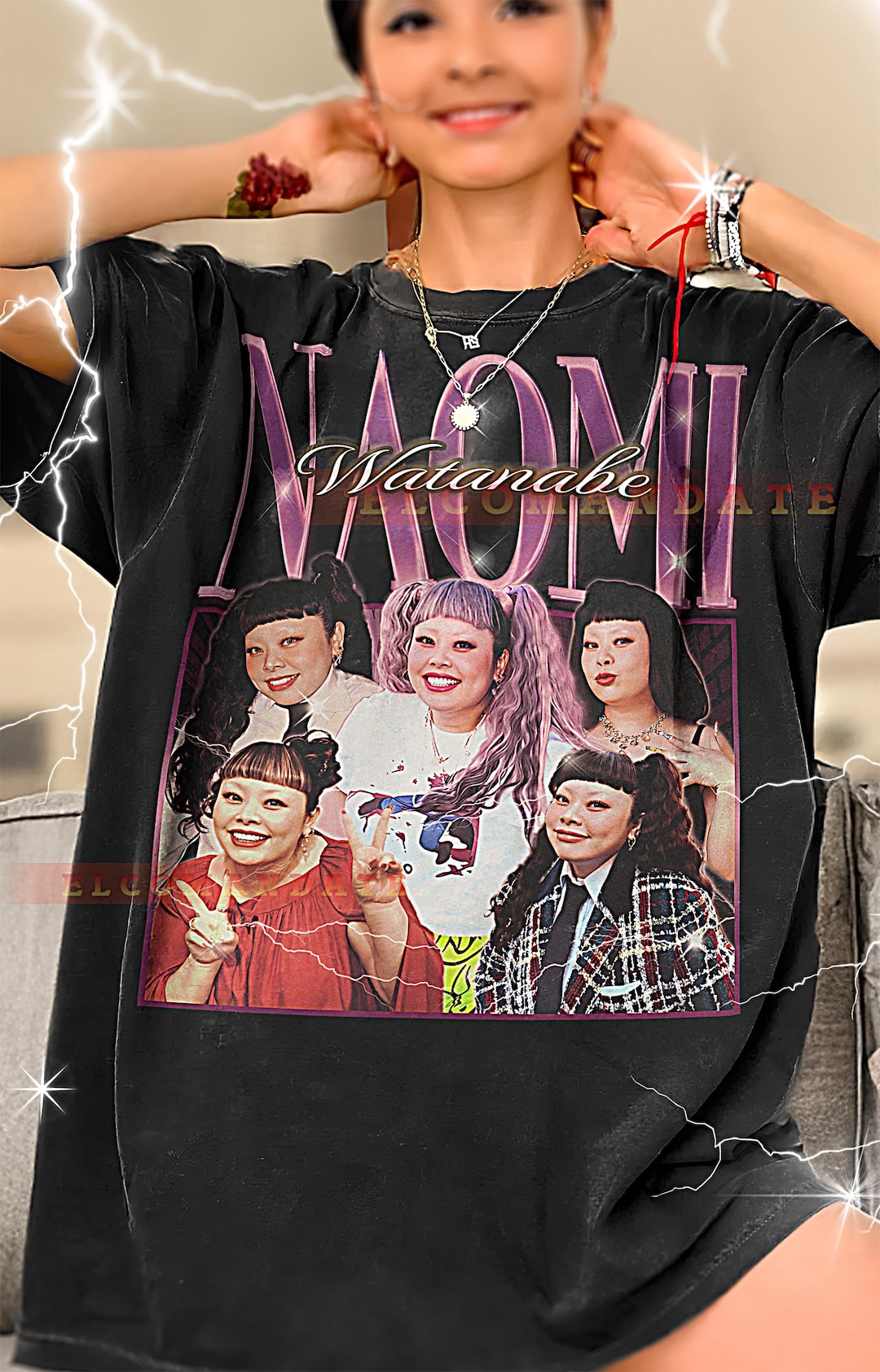 Naomi Watanabe Bootleg Shirt, Naomi Watanabe Retro Tees, Comedian
