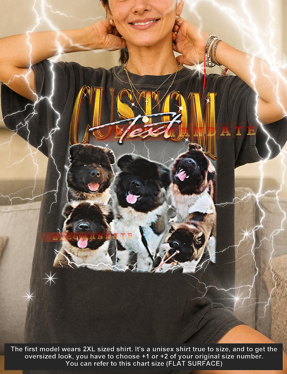 Custom Retro Style Shirt, Pet Cat Dog Custom Unique Tee, Custom Vintage Gift, Custom Gf Shirt, Custom Personalized Shirt, Custom 90S Bootleg Bespoketshirt