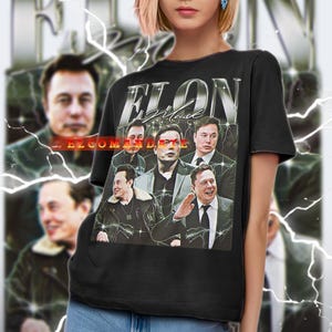 ELON MUSK Shirt, Elon Musk Vintage Shirt, Elon Musk Retro 90s Tshirt, Elon Musk Bootleg Tee, Elon Musk Sweater, SpaceX Shirt