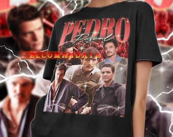 PEDRO PASCAL Shirt, Pedro Pascal Vintage Shirt, Pedro Pascal Retro 90s Tshirt, Pedro Pascal Bootleg Tee, Pedro Pascal Sweater
