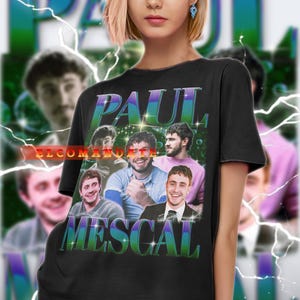 PAUL MESCAL Hemd, Paul Mescal Vintage Hemd, Paul Mescal Retro 90er Jahre Tshirt, Paul Mescal Bootleg Tee, Paul Mescal Pullover