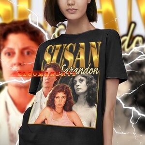 SUSAN SARANDON Koszulka Vintage, Koszulka Hołd Susan Sarandon, Koszulki Fanów Susan Sarandon, Sweter Susan Sarandon Retro 90s, Towary Susan Sarandon