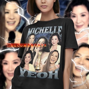 MICHELLE YEOH Vintage Shirt, Michelle Yeoh Homage Tshirt, Michelle Yeoh Fan Tees, Michelle Yeoh Retro 90s Sweater, Michelle Yeoh Merch Gift