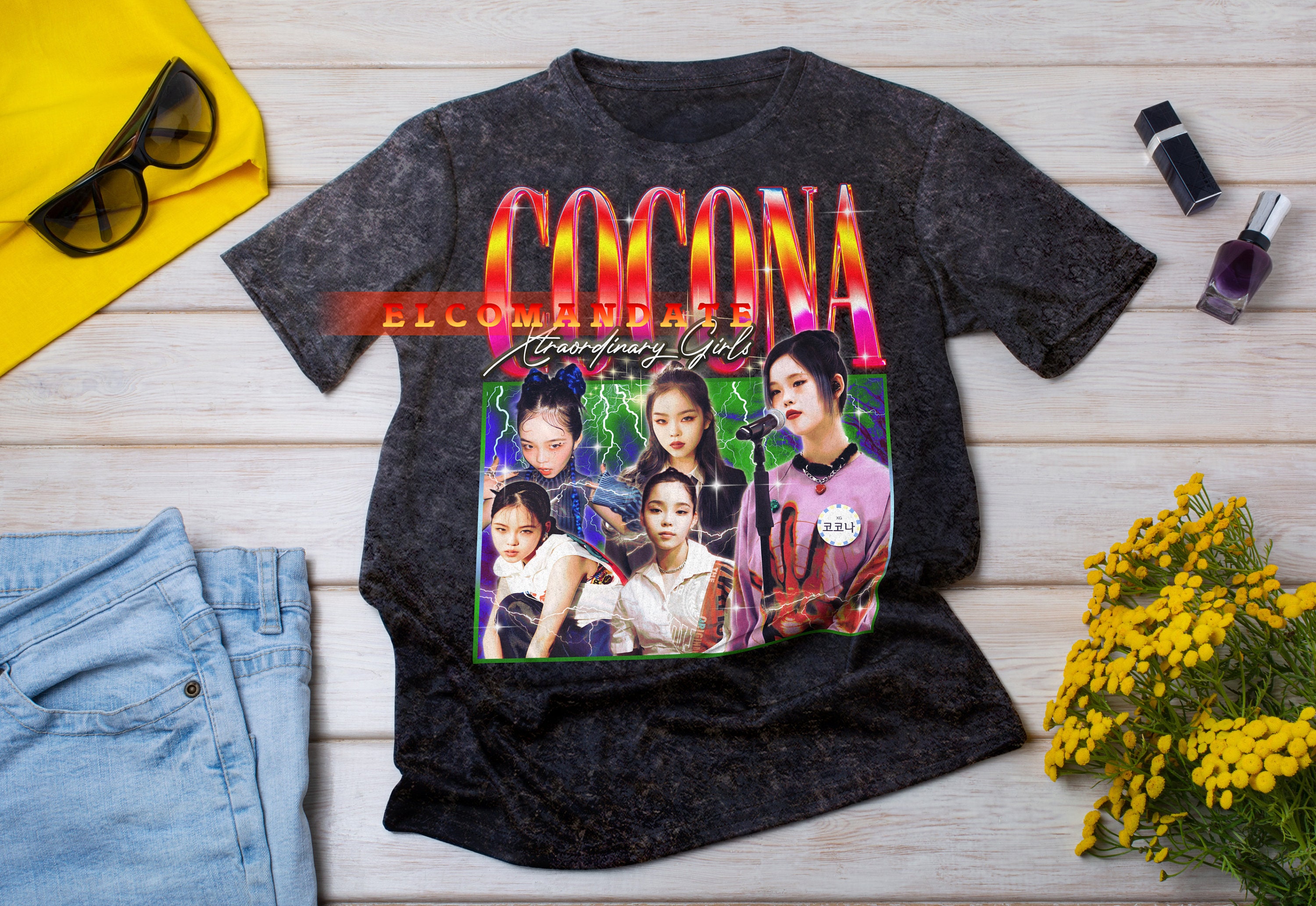 COCONA Xtraordinary Girls, COCONA XG Vintage Shirt, Cocona Xg