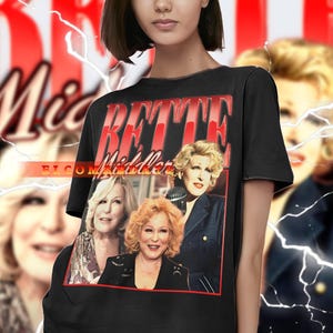 BETTE MIDLER Vintage Shirt, Bette Midler Homage Tshirt, Bette Midler Fan Tees, Bette Midler Retro 90s Sweater, Bette Midler Merch Gift