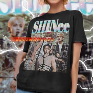 SHINee Fan, SHINee 90s, SHINee Tee, SHINee Gift, SHINEE Homage Shirt, SHINee Retro Shirt