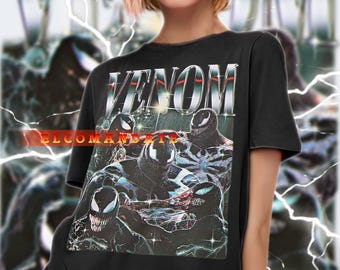 Vintage 90s Venom Black Metal Band T-shirt - Etsy
