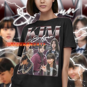 KIM SO-HYUN Actress Vintage Shirt, Kim So-Hyun Homage Tshirt, Kim So-Hyun Fan Tees, Kim So-Hyun Retro 90s Sweater, Kim So-Hyun Merch Gift