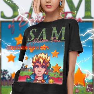 Stard3w Valley Sam Shirt, STARDW VALLEY Shirt, Stardw Valley Vintage Shirt, Stardw Valley Retro 90s Tshirt, Stardw Valley Sweatshirt
