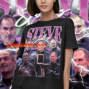 STEVE JOBS Vintage Shirt, Steve Jobs Homage Tshirt, Steve Jobs Fan Tees, Steve Jobs Retro 90s Sweater, Steve Jobs Merch Gift, Steve Jobs