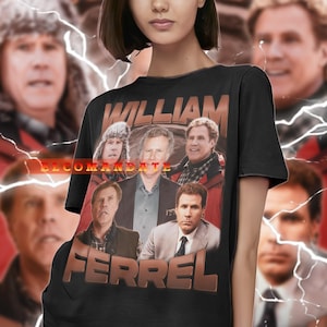 WILLIAM FERREL Vintage Shirt, William Ferrel Homage Tshirt, William Ferrel Fan Tees, William Ferrel Retro 90s Sweater, William Ferrel Gift