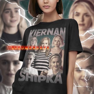 KIERNAN SHIPKA Vintage Shirt, Kiernan Shipka Homage Tshirt, Kierman Shipka Fan Tees, Kiernan Shipka Retro 90s Sweater, Kiernan Shipka Gift