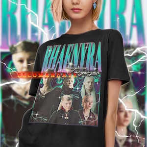Bootleg RHAENYRA TARGARYEN Shirt, Rhaenyra Targaryen Vintage Shirt, Rhaenyra Targaryen Retro 90s Tshirt, Rhaenyra Targaryen Bootleg Tee