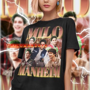 MILO MANHEIM Shirt, Milo Manheim Vintage Shirt, Milo Manheim Retro 90s Tshirt, Milo Manheim Bootleg Tee, Milo Manheim Sweater