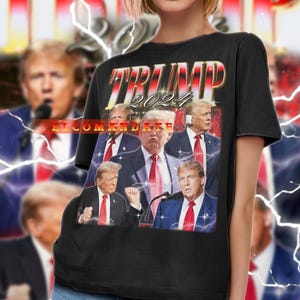 DONALD TRUMP Shirt, Donald Trump Vintage Shirt, Donald Trump Retro 90s Tshirt, Donald Trump Bootleg Tee