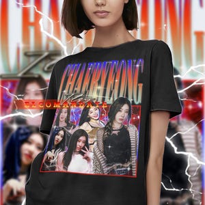CHAERYEONG ITZY Vintage Shirt, Chaeryeong Itzy Hommage-T-Shirt, Chaeryeong Itzy Fan T-Shirts, Chaeryeong Itzy Retro 90er Jahre Pullover, Chaeryeong Itzy