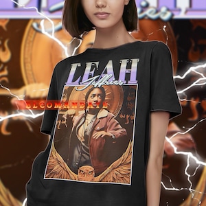 LEAH JEFFRIES Vintage Shirt, Leah Jeffries Homage Tshirt, Leah Jeffries Fan Tees, Leah Jeffries Retro 90s Sweater, Leah Jeffries Merch Gift