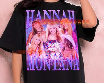 HANNAH MONTANA Shirt, Hannah Montana Vintage, Hannah Montana Retro, Hannah Montana Bootleg