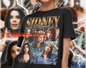 SIDNEY PRESCOTT Bootleg Shirt, Bootleg Sidney Prescott Vintage Shirt, Sidney Prescott Retro 90s Tshirt, Sidney Prescott Y2k