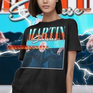 MARTIN SCORSESE Vintage Shirt, Scorsese Homage Tshirt, Martin Scorsese Fan Tees, Martin Scorsese Retro 90s Sweater, Martin Scorsese Gift