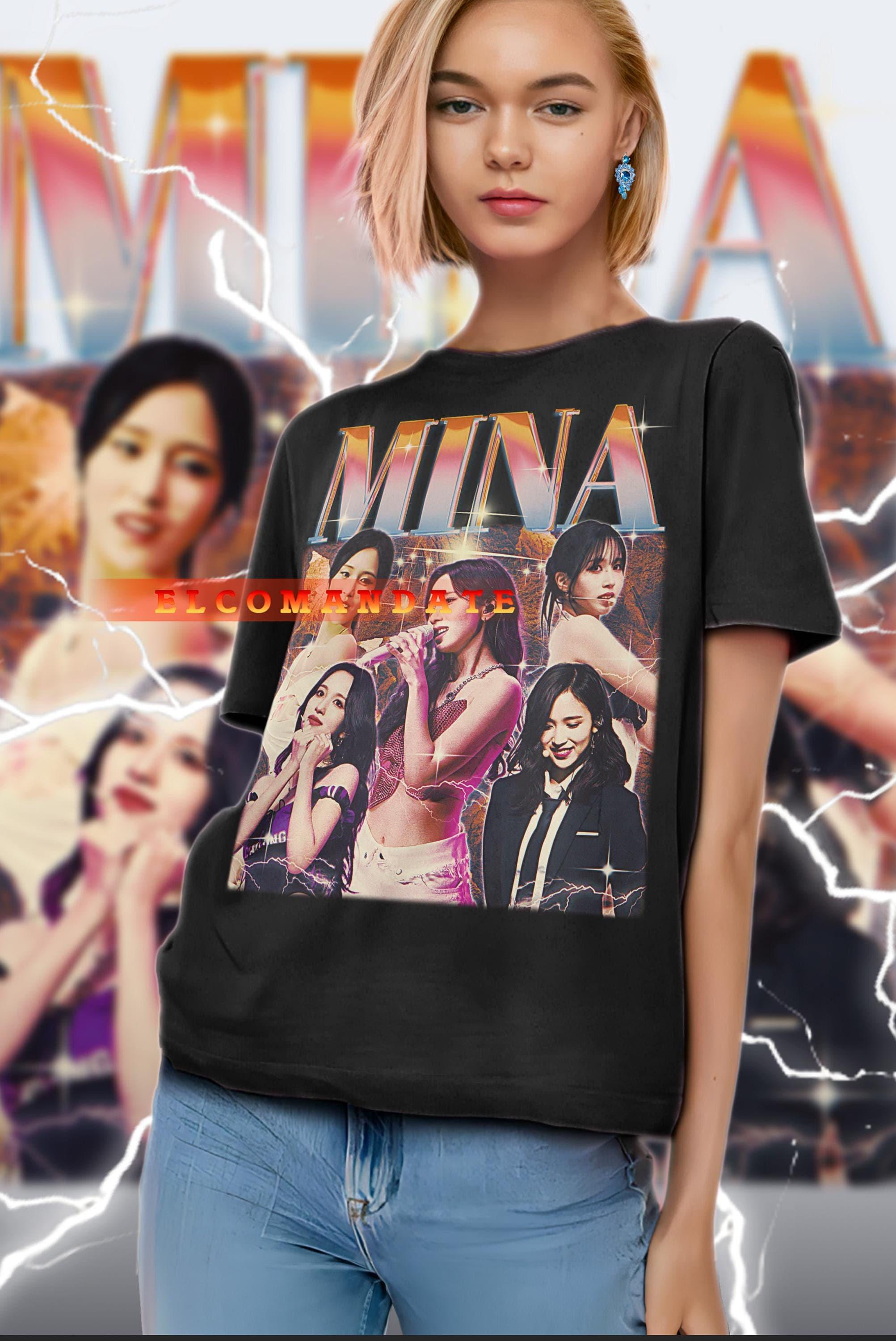 MINA Shirt, Mina Vintage Shirt, Mina Retro 90s Tshirt, Mina