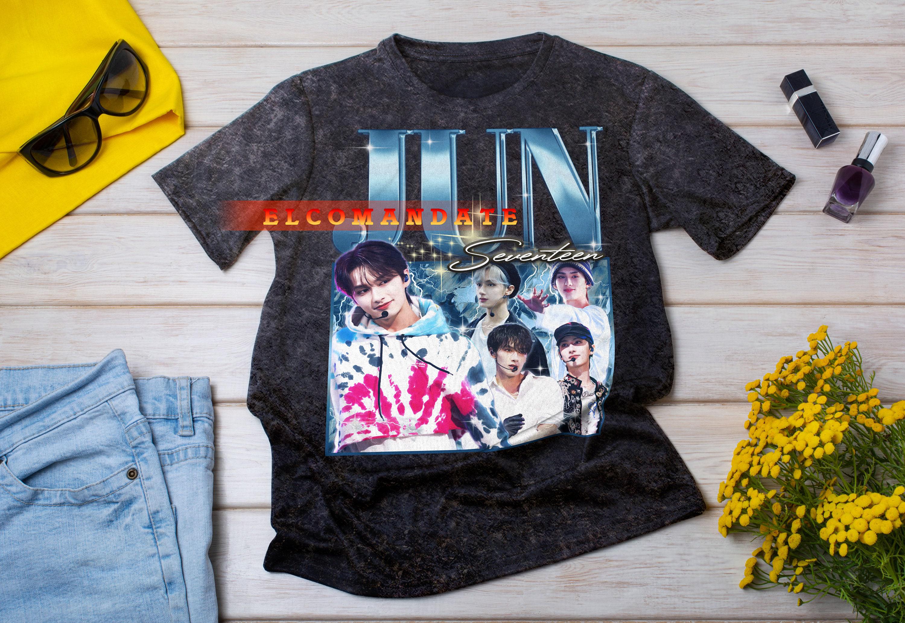 Jun Seventeen Shirt, K-pop Merch, Seventeen K-pop, K-pop Idol