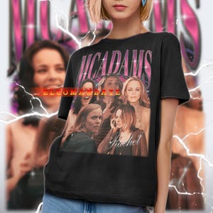 RACHEL MCADAMS Shirt, Rachel McAdams Vintage Shirt, Rachel McAdams Retro 90s Tshirt, Rachel McAdams Bootleg Tee, Rachel McAdams Sweater