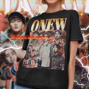Camiseta Onew, camiseta vintage Onew, camiseta retro de los 90 de Onew, camiseta pirata Onew, suéter Onew, camiseta del grupo SHINee, Key, Minho, Taemin