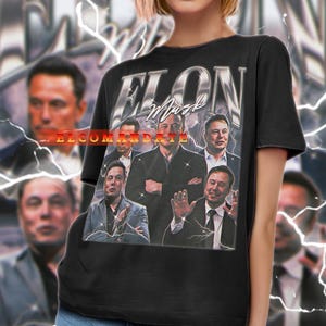Elon Musk Shirt, Bootleg Retro Tee, SpaceX 90s T-Shirt, Government Efficiency Top, Elon Musk Sweater