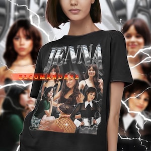 JENNA ORTEGA Vintage Shirt, Jenna Ortega Homage Tshirt, Jenna Ortega Fan T-Shirts, Jenna Ortega Retro 90er Jahre Pullover, Jenna Ortega Merch Geschenk