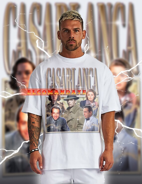 希少 70s USA製 Casablanca Vintage Movie Tee