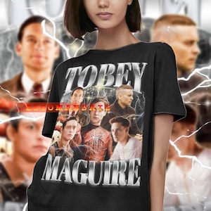 TOBEY MAGUIRE Vintage Shirt, Tobey Maguire Homage Tshirt, Tobey Maguire Fan Tees, Tobey Maguire Retro 90s Sweater, Tobey Maguire Merch Gift
