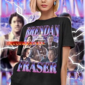 BRENDAN FRASER Shirt, Brendan Fraser Vintage Shirt, Brendan Fraser Retro 90s Tshirt, Brendan Fraser Sweatshirt, Brendan Fraser Longsleeve