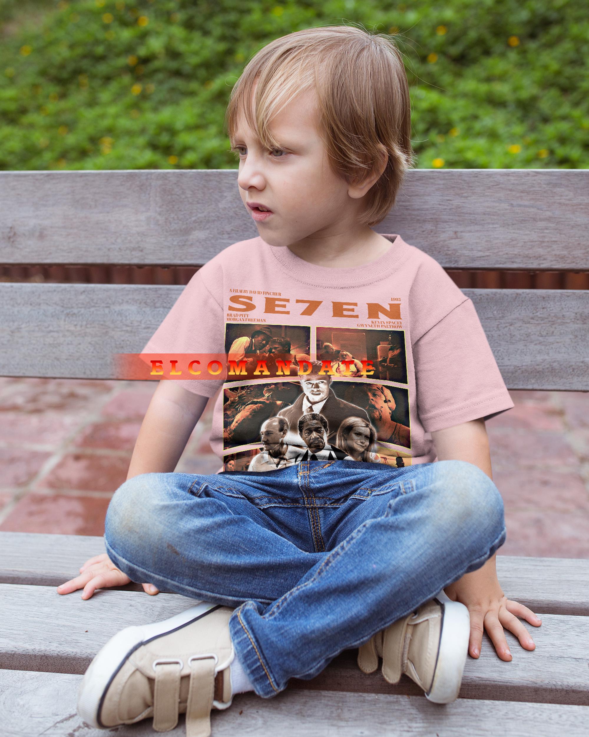 Se7en Film Shirt, Se7en Retro 90s Tshirt, Vintage Sweater, Se7en 