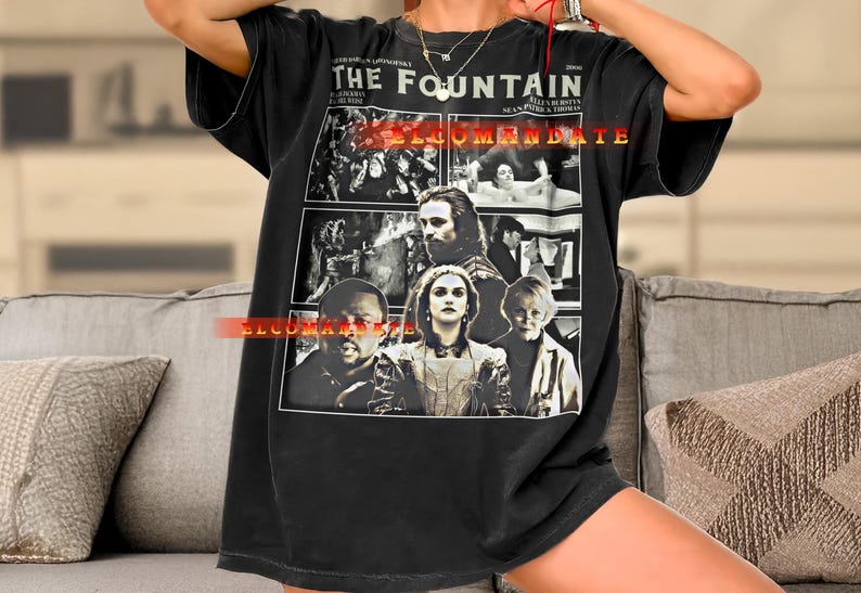 The Fountain Shirt, The Fountain Retro 90s Tshirt, Vintage Sweater, The Fountain Bootleg Tees, Hugh Jackman, Darren Aronofsky image 4