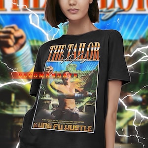 KUNGFU HUSTLE The Tailor Vintage Shirt, Kungfu Hustle Homage Tshirt, Kungfu Hustle Fan Tees, Kungfu Hustle Retro 90s Sweater, Chiu Chi Ling