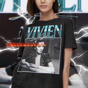 ヴィヴィアン・リー ヴィンテージシャツ、ヴィヴィアン・リー オマージュTシャツ、ヴィヴィアン・リー ファンTシャツ、ヴィヴィアン・リー レトロ90年代セーター、ヴィヴィアン・リー グッズギフト