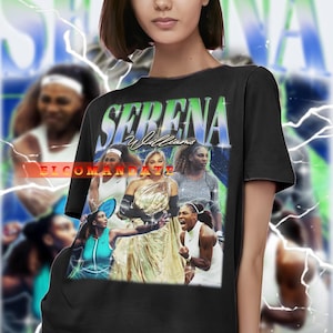 SERENA WILLIAMS Shirt, Serena Williams Vintage Shirt, Serena Williams Retro 90s Tshirt, Serena Williams Sweatshirt, Serena Williams Tees