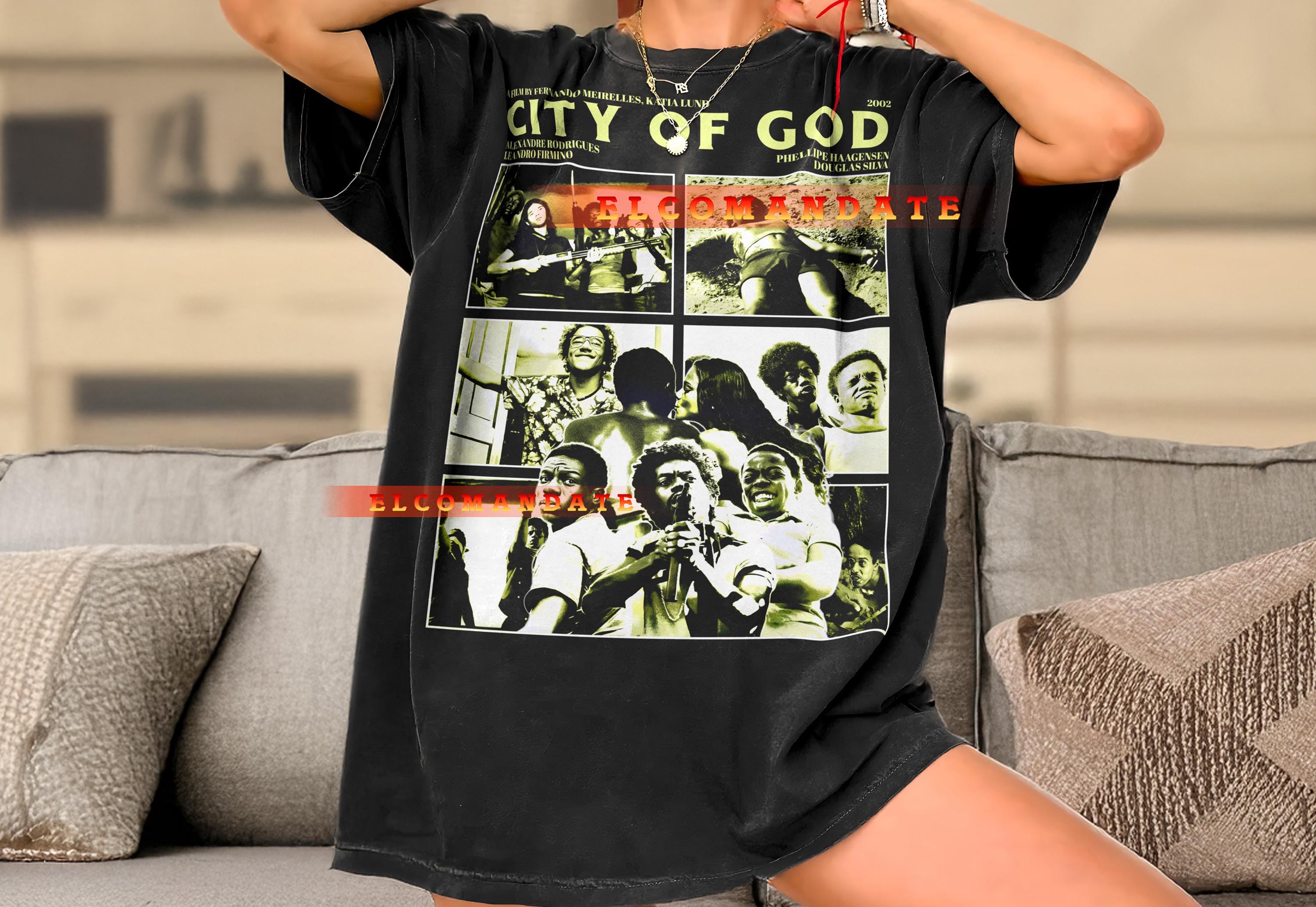 CITY OF GOD Shirt, City of God Vintage Shirt, City of God Retro