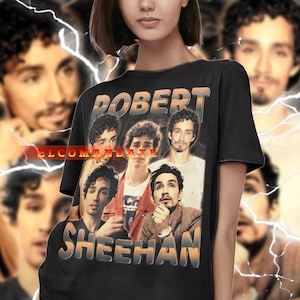 ROBERT SHEEHAN Vintage Shirt, Robert Sheehan Homage Tshirt, Robert Sheehan Fan Tees, Robert Sheehan Retro 90s Sweater, Robert Sheehan Merch