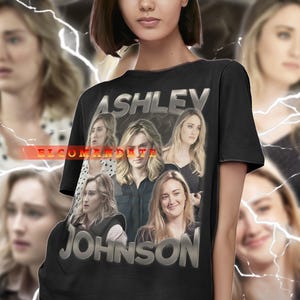 ASHLEY JOHNSON Vintage Shirt, Ashley Johnson Homage Tshirt, Ashley Johnson Fan Tees, Ashley Johnson Retro 90s Sweater, Ashley Johnson Merch