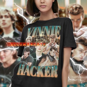 Vintage shirt VINNIE HACKER, T-shirt Vinnie Hacker Hommage, T-shirts Vinnie Hacker Fan, Vinnie Hacker retro jaren 90 trui, Vinnie Hacker merchandise cadeau