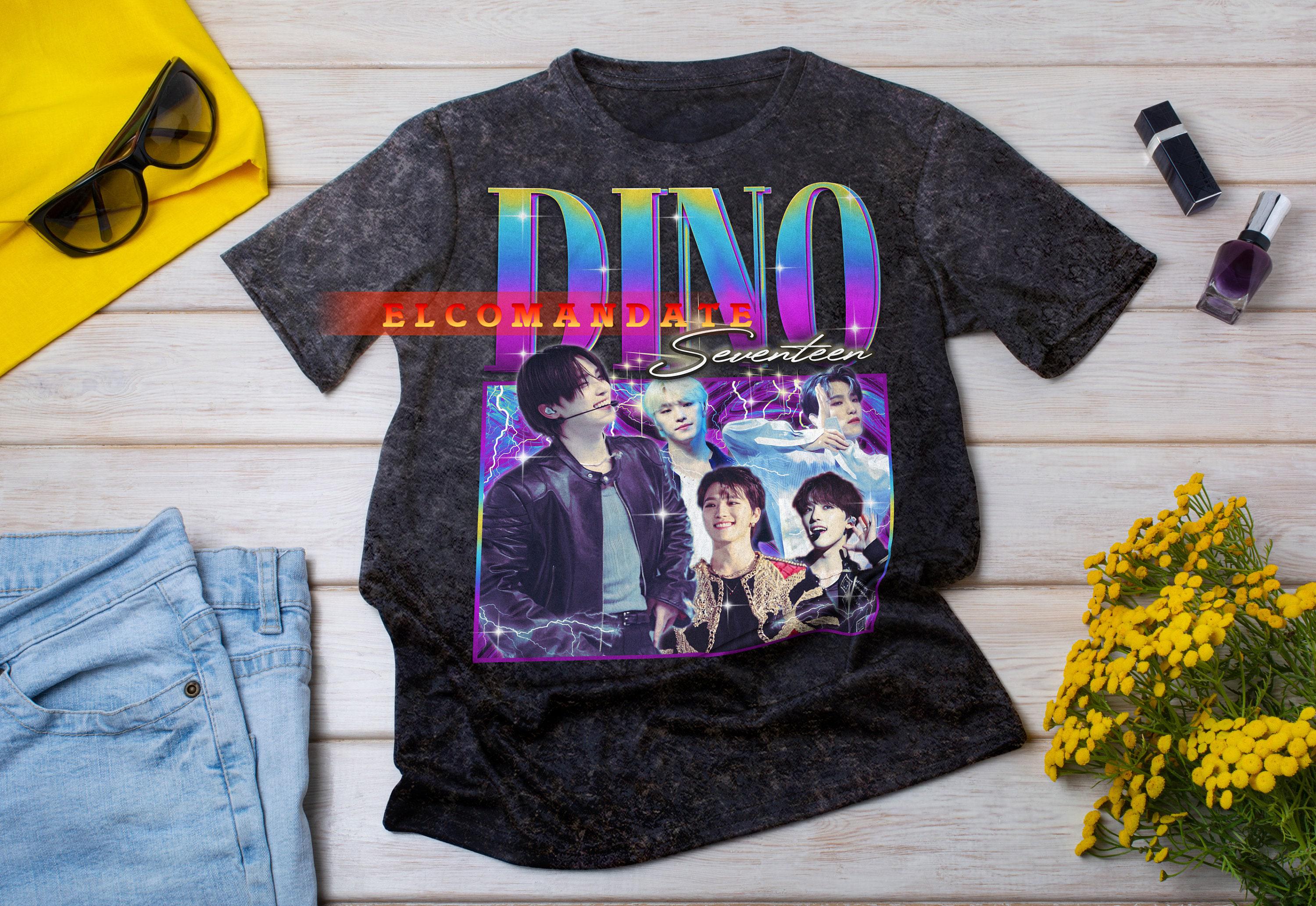 DINO SEVENTEEN Vintage Shirt, Dino Seventeen Homage Tshirt, Dino