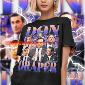 DON DRAPER Shirt, Don Draper Vintage Shirt, Don Draper Retro 90s Tshirt, Don Draper Sweatshirt, Don Draper Longsleeve, Don Draper Vintage